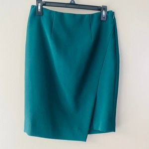 White House Black Market Teal Pencil Skirt